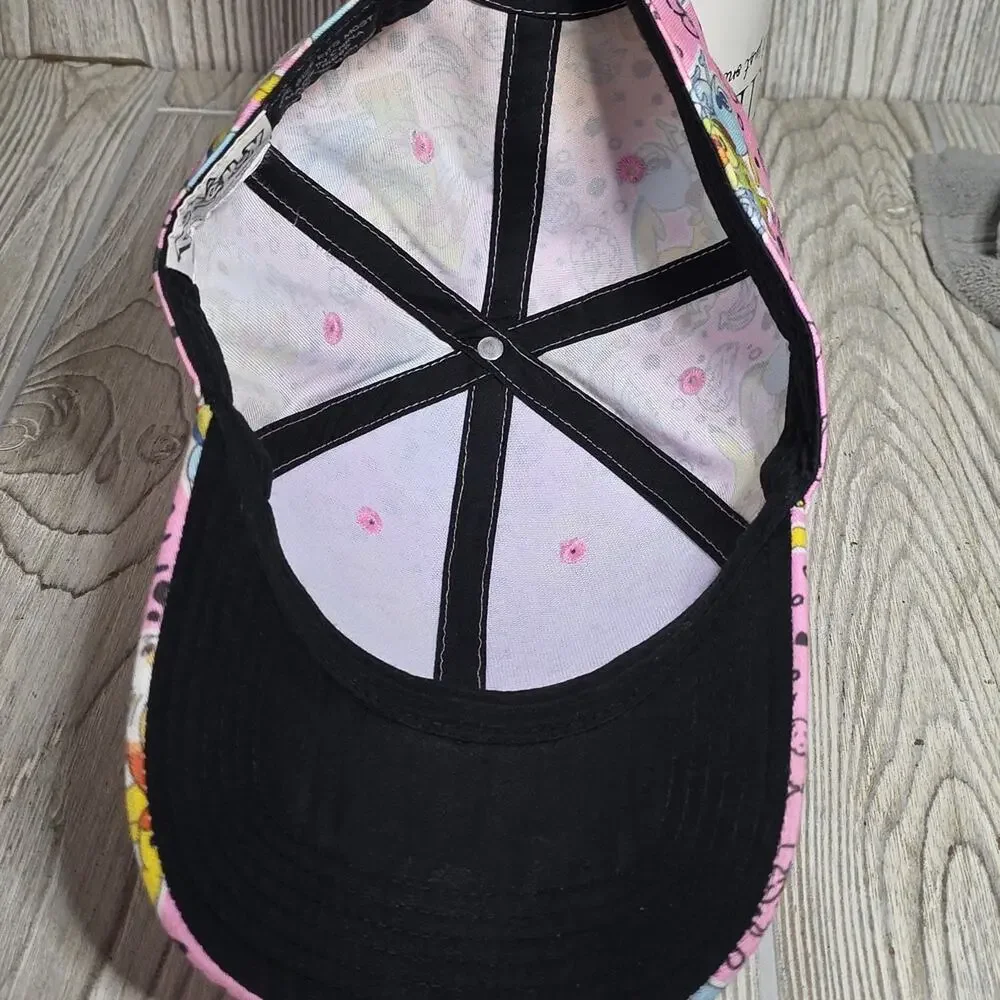 Pokemon Sweet Time Print Pink Adjustable One Size Fits Most Hat Adult
